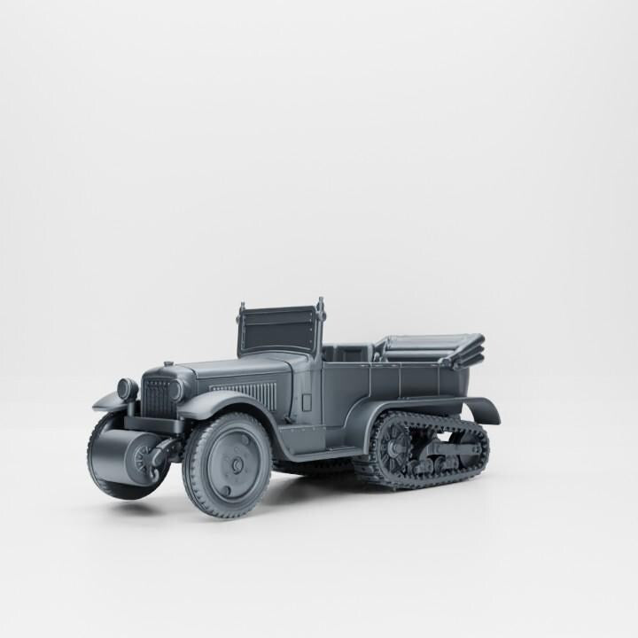 Bolt Action Battlegroup Half-track Citroen-Kegresse P19  (Belgium, WW2) Various Scales