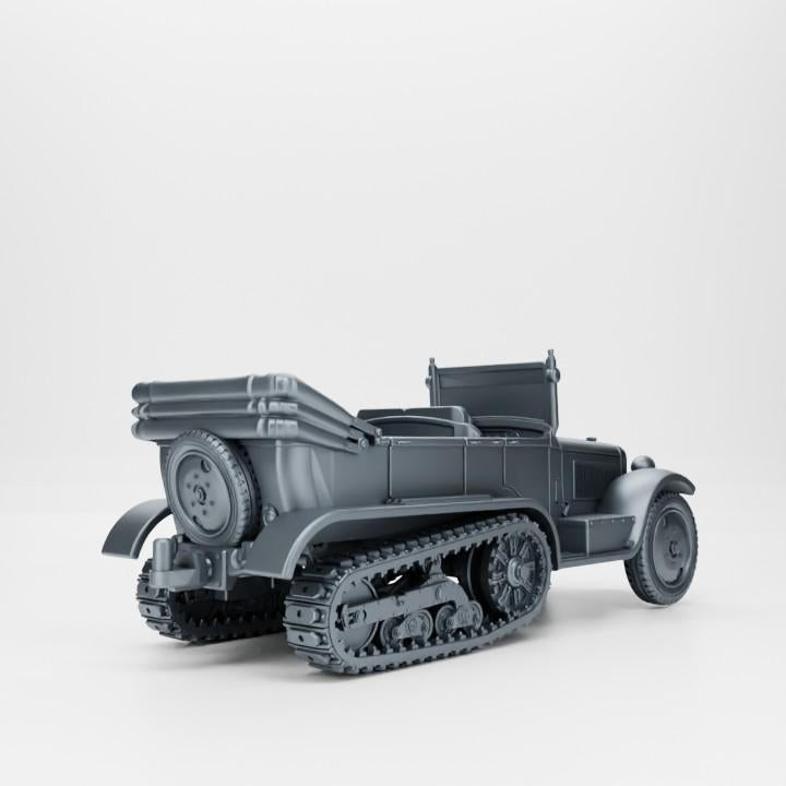 Bolt Action Battlegroup Half-track Citroen-Kegresse P19  (Belgium, WW2) Various Scales