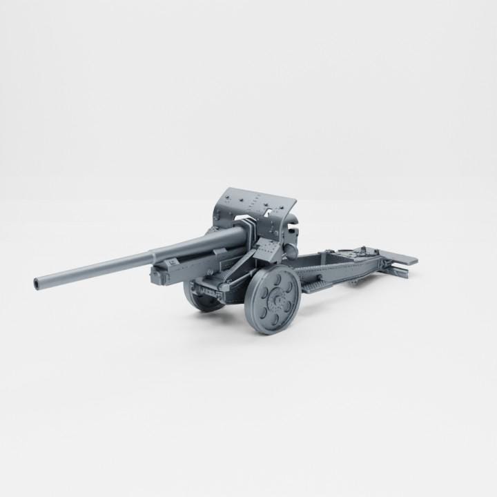 Bolt Action Battlegroup Heavy field gun 15 cm Kanone 16  (Belgium, WW2) Various Scales