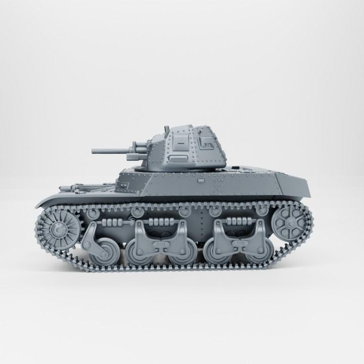 Bolt Action Battlegroup Medium Tank ACG-1 (Renault AMC-35) (Belgium, WW2) Various Scales