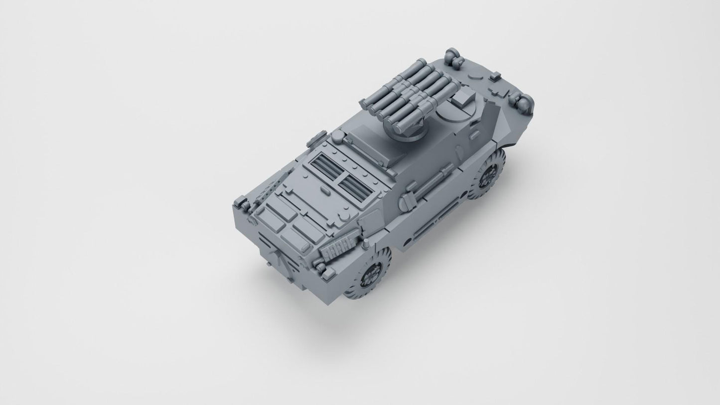 Bolt Action Battlegroup BRDM 2 AT -5 Sprandel (Modern) Various Scales