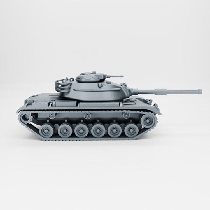 Bolt Action Battlegroup M60A1 (US, Modern)Various Scales Team yankee