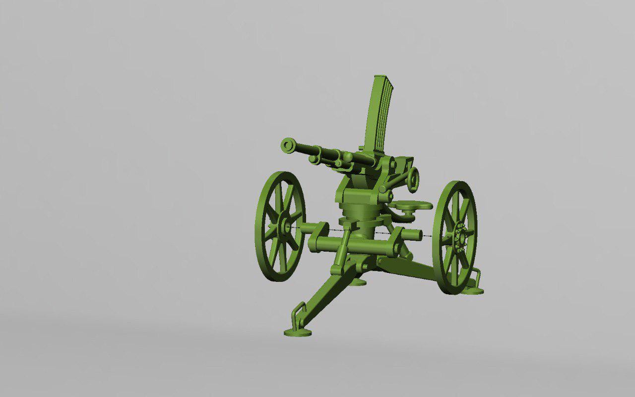 Bolt Action Battlegroup Type 98 20 mm AA machine cannon (IJA, WW2) Various Scales