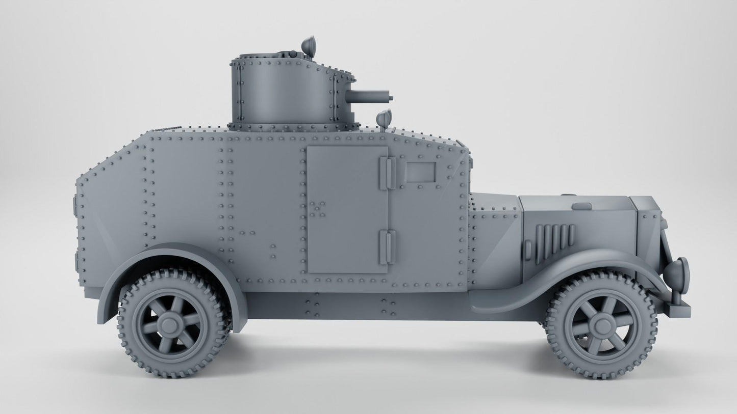 Bolt Action Battlegroup Japanese Type 92 Osaka Armoured Car - Hokoku (4x4) (IJA, WW2)Various Scales