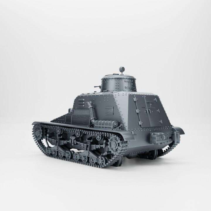 Bolt Action Battlegroup Type 95 So-Ki Armored Railroad Tankette (IJA, WW2) Various Scales