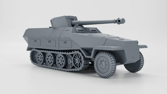 Bolt Action Battlegroup Halftrack Panzerspähwagen 251 - 22 Pak 40   (Germany WW2)