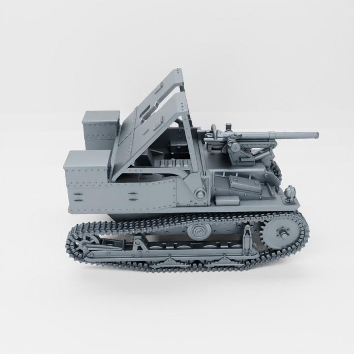 Bolt Action Battlegroup Carden-Loyd Mk.VI with 47mm gun Variant 2 (Belgium, WW2) Various Scales