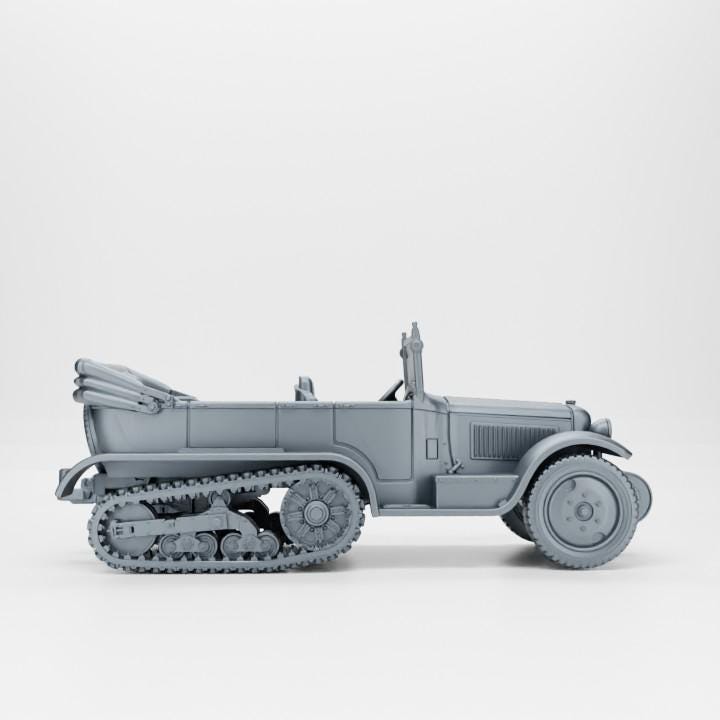 Bolt Action Battlegroup Half-track Citroen-Kegresse P19  (Belgium, WW2) Various Scales