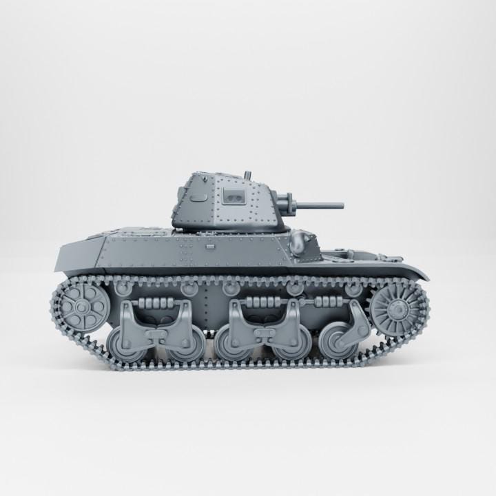 Bolt Action Battlegroup Medium Tank ACG-1 (Renault AMC-35) (Belgium, WW2) Various Scales