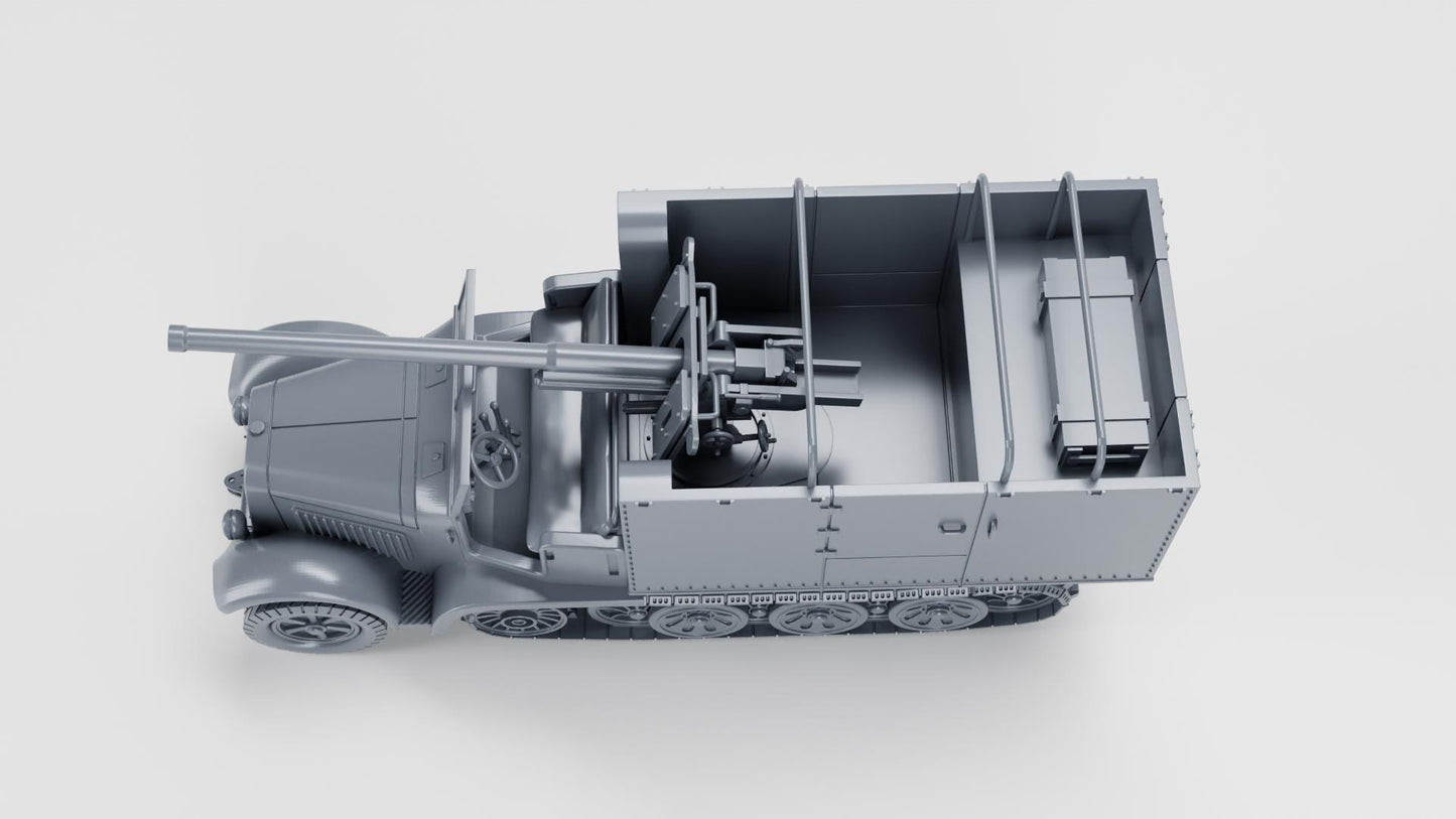 Bolt Action Battlegroup Sd.Kfz.6-3 - 7.62cm Pak 36 (r) Auf 5t Zugkraftwagen  (Germany, WW2) Various Scales