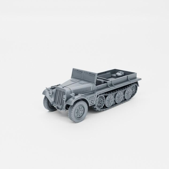 Bolt Action Battlegroup Sd.Kfz.10-2 Demag   (Germany, WW2) Various Scales