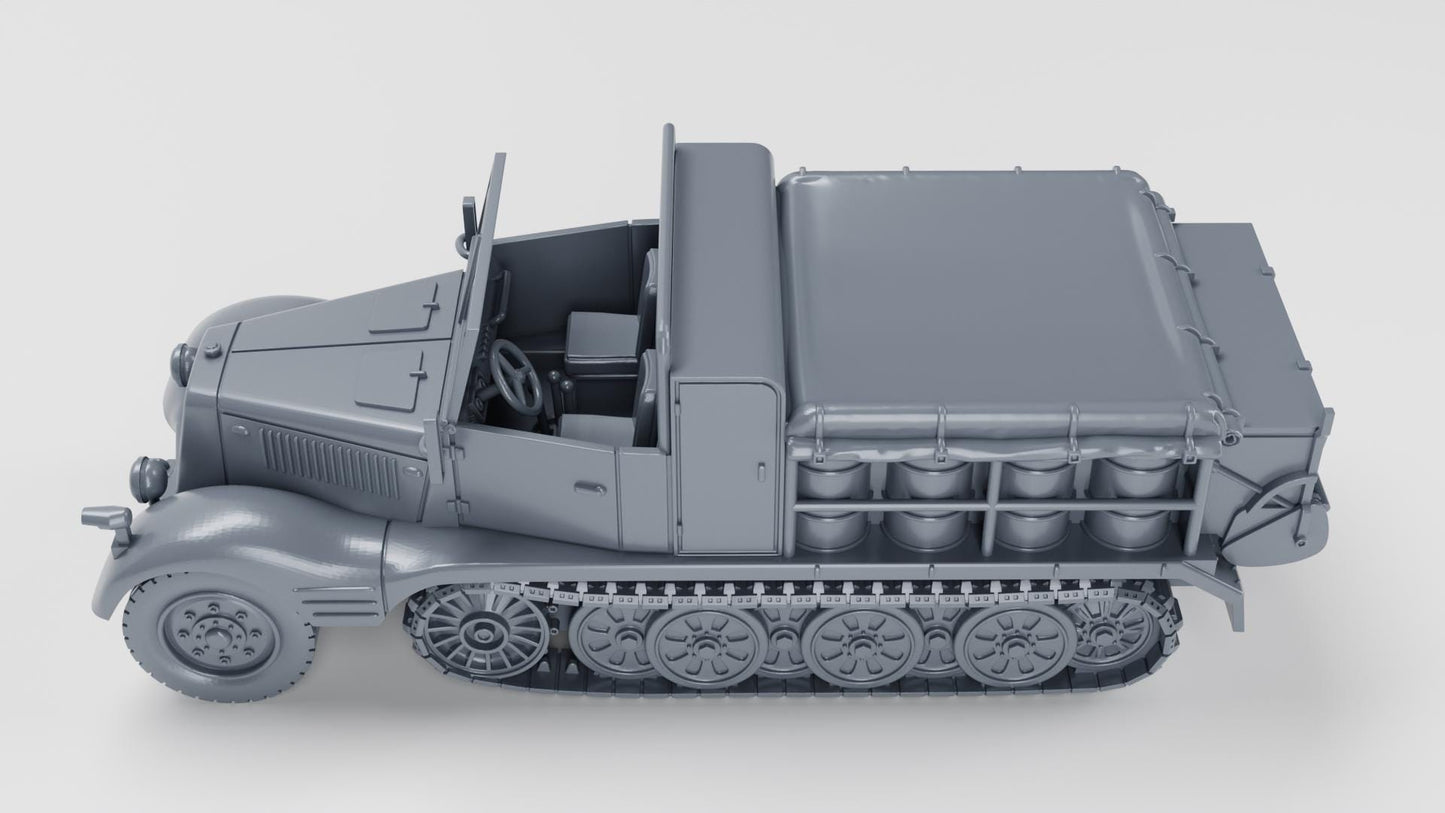 Bolt Action Battlegroup Sd.Kfz.11-2 Decontamination vehicle (Germany, WW2) Various Scales