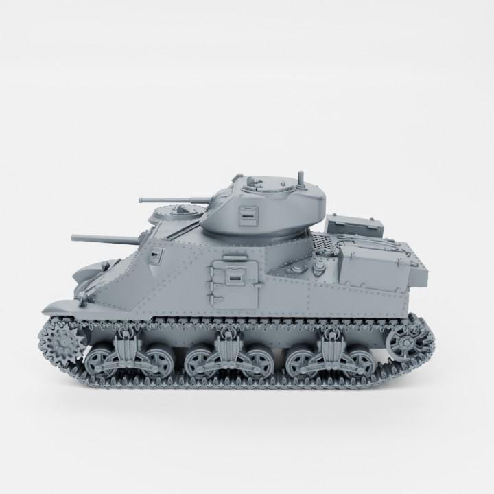 Bolt Action Battlegroup M3 Grant Medium Tank (UK, WW2) Various Scales