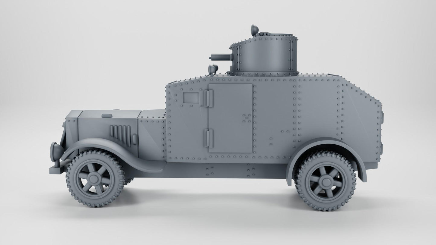 Bolt Action Battlegroup Japanese Type 92 Osaka Armoured Car - Hokoku (4x4) (IJA, WW2)Various Scales