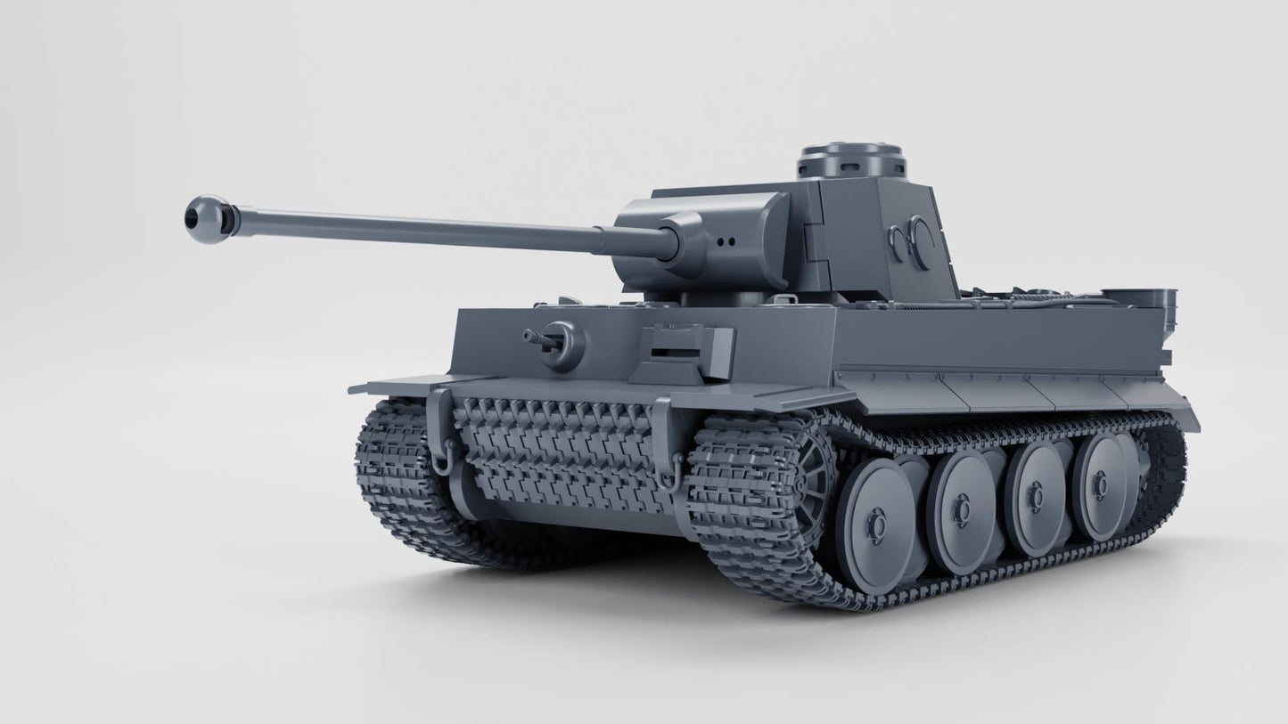 Battlegroup Tiger I - VK45.01(H2) with 7.5cm KwK L70( Germany, WW2) Various Scales