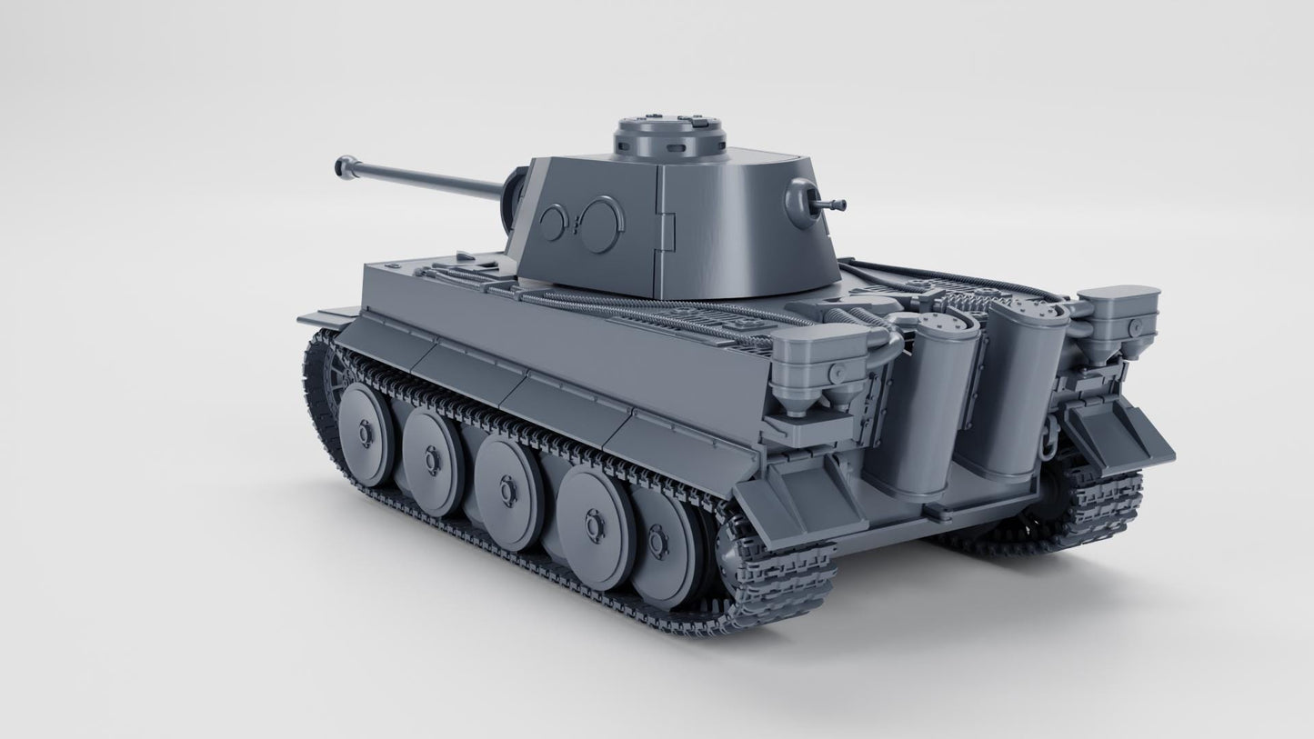 Battlegroup Tiger I - VK45.01(H2) with 7.5cm KwK L70( Germany, WW2) Various Scales