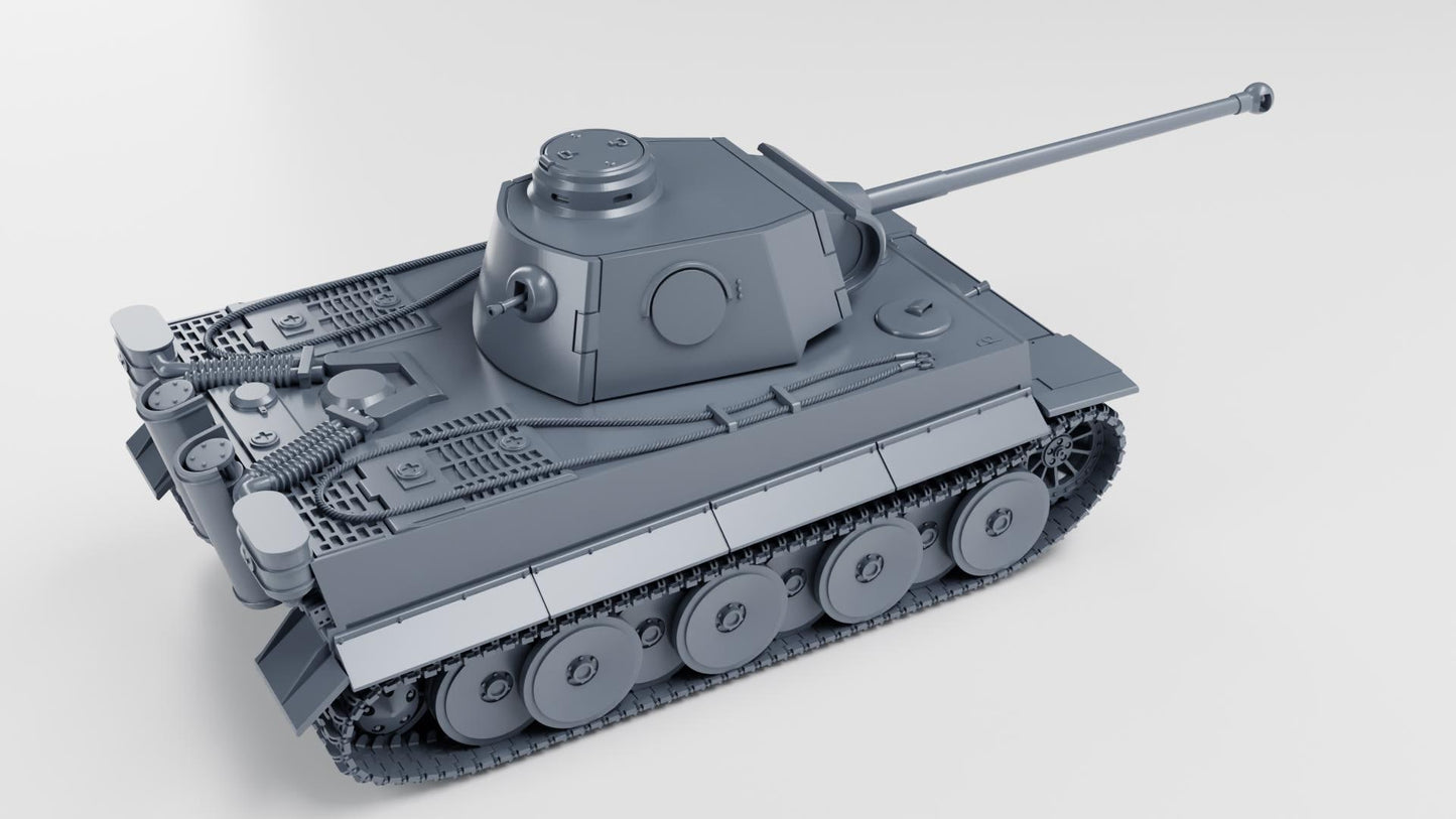 Battlegroup Tiger I - VK45.01(H2) with 7.5cm KwK L70( Germany, WW2) Various Scales