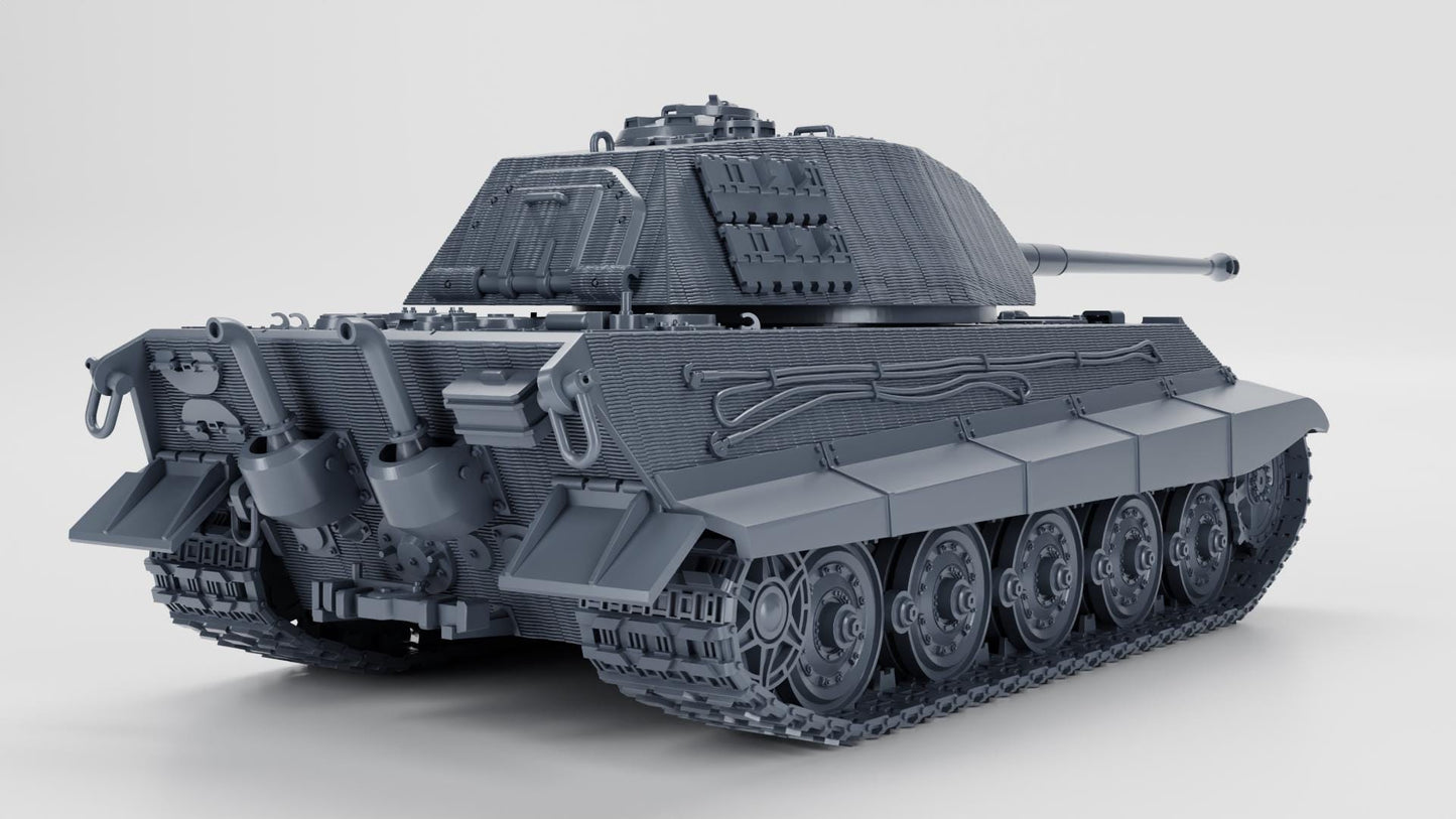 Battlegroup Battlegroup Tiger II Ausf B Zimmerit (P)(Germany, WW2) Various Scales(Germany, WW2) Various Scales