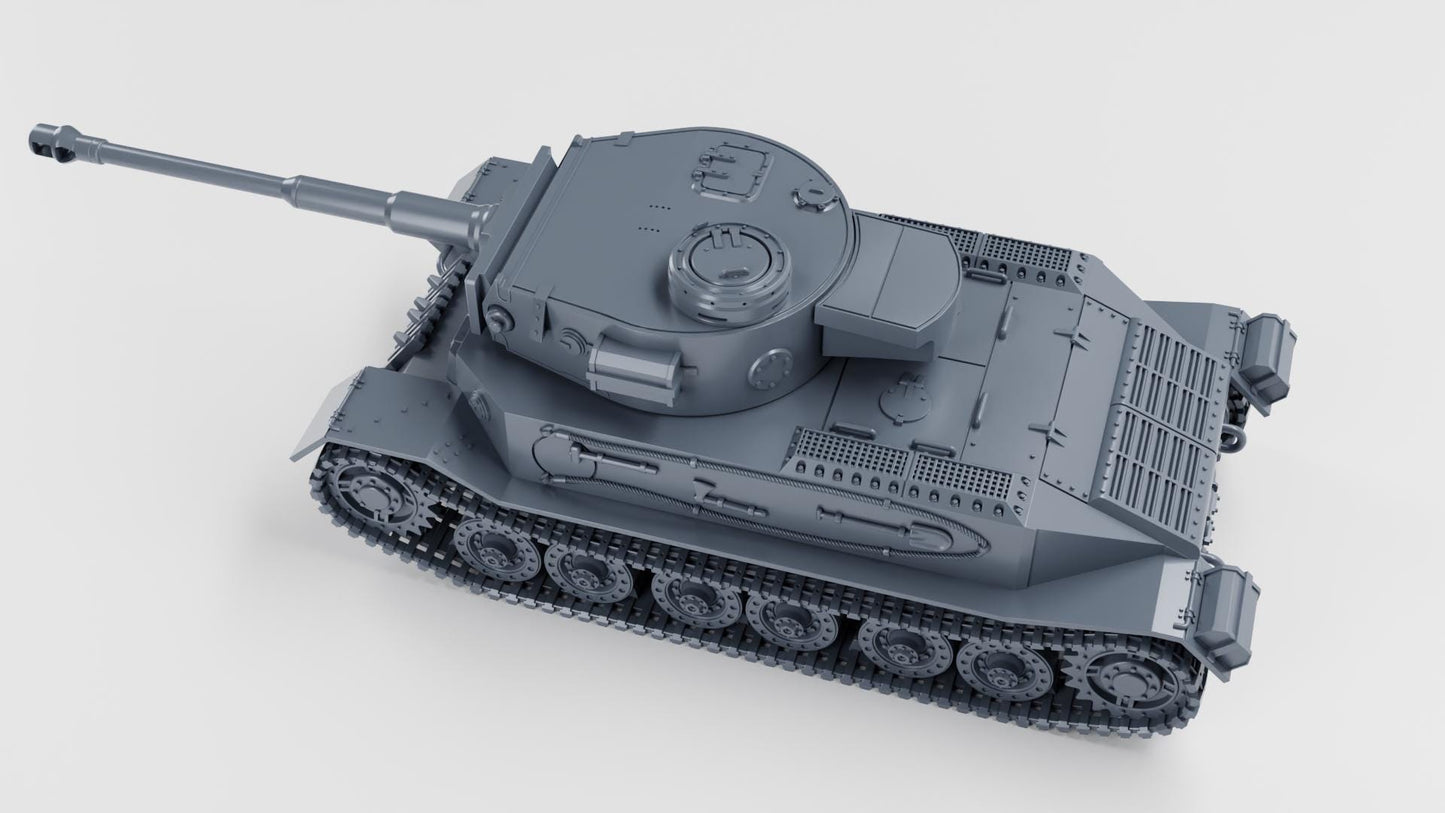 Battlegroup Tiger I  - Porsche Tiger - VK 45.01(P) (Germany, WW2) Various Scales