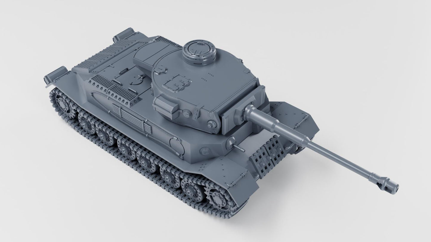 Battlegroup Tiger I  - Porsche Tiger - VK 45.01(P) (Germany, WW2) Various Scales