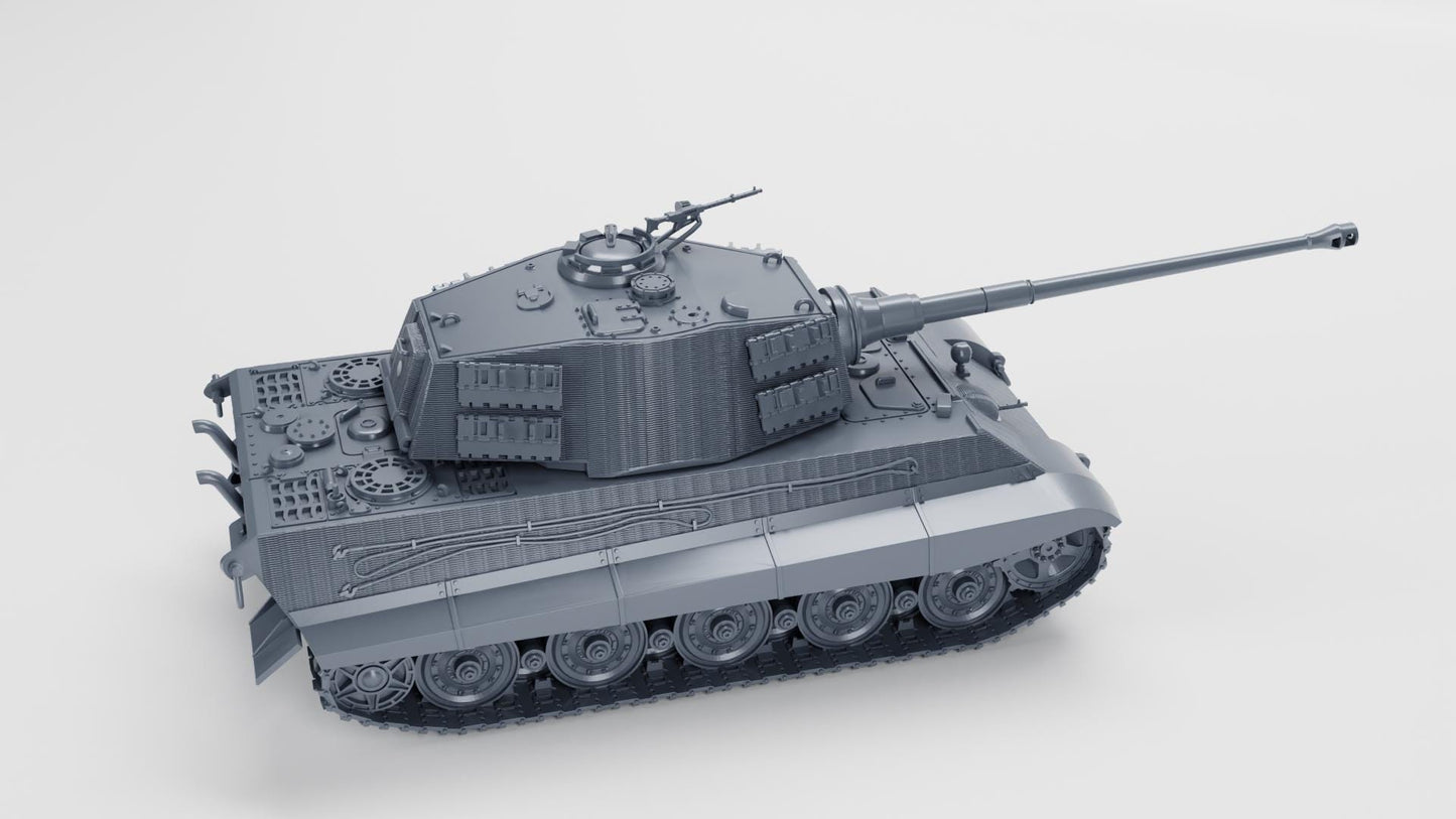 Battlegroup Tiger II Ausf B Zimmerit (H)(Germany, WW2) Various Scales