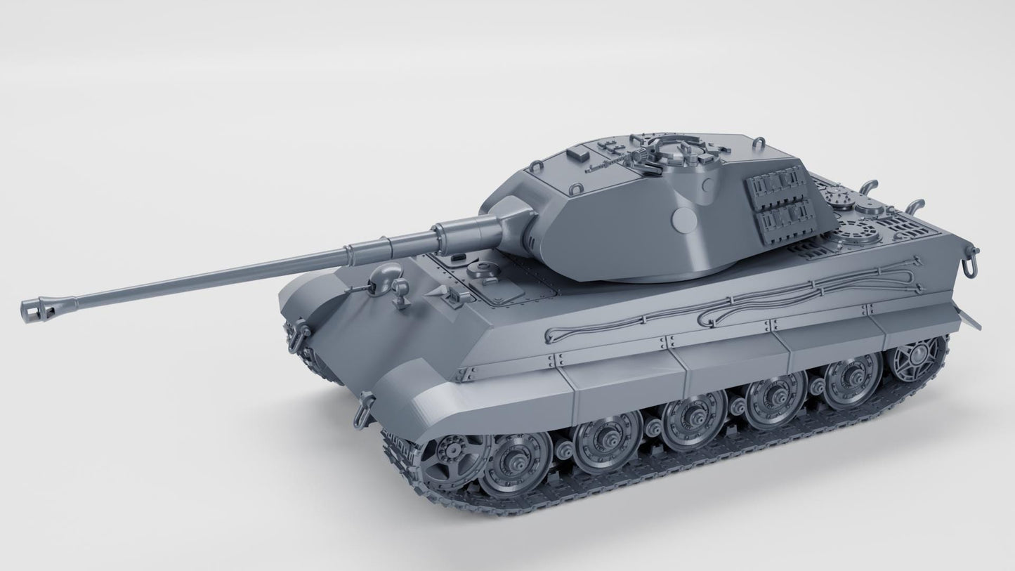 Tiger II Ausf.B - Porsche turret (Germany, WW2) Various Scales