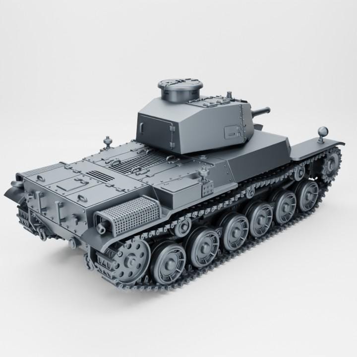 Battlegroup Imperial Japan Type 2 Ho-I Medium Tank (Japan WW2) Various Scales