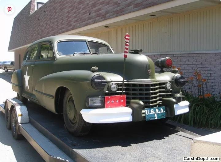 Battlegroup 1942 Cadillac Staff Car (General Eisenhower’s World War II Staff Car)   (USA, WW2) Various Scales1