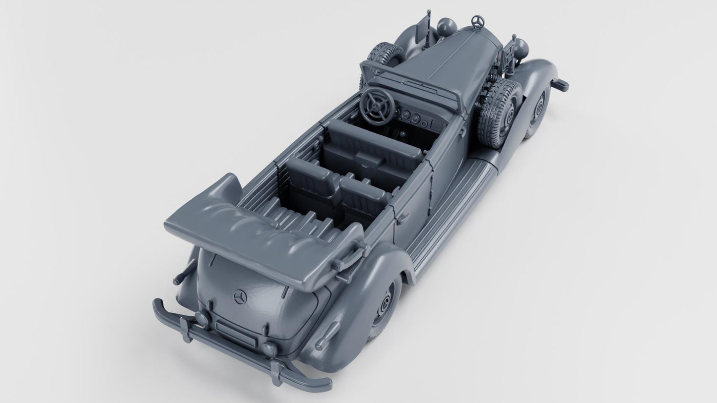 Battlegroup Mercedes 770 (W150) Grosser (used by Hitler) (Germany, WW2) Various Scales BA